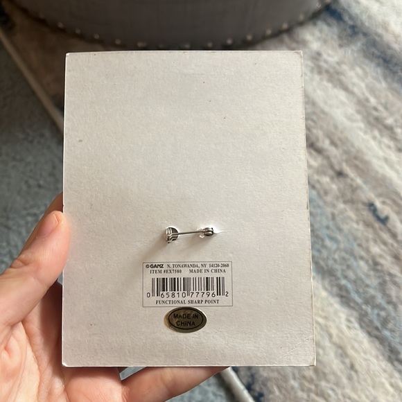 NWT Snowman Angel Winter Pin By GANZ - Picture 3 of 4